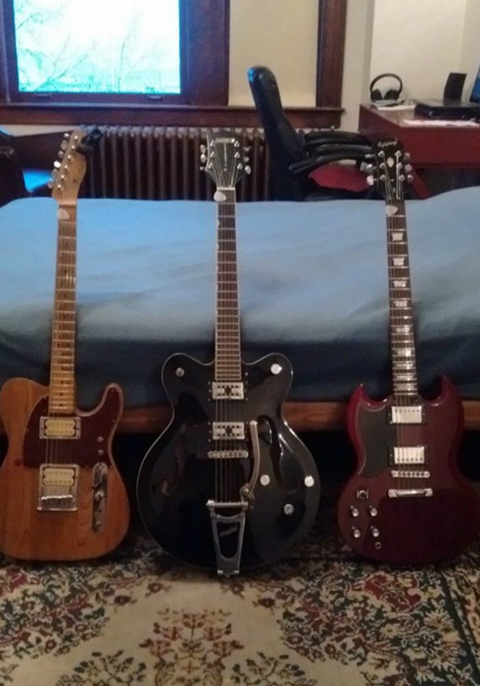 MY GUITARS: '67 Tele  Gretsch Electromatic  Epi SG